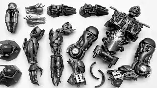 [BUILD] Assemble Transformers Rise of the Beasts: SCOURGE Model Kit | Stopmotion Robot LEGENDARY