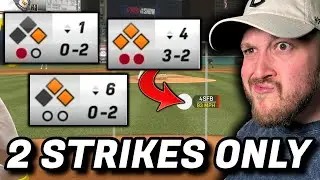 Taking Until I Get 2 Strikes EVERY AT-BAT 😅