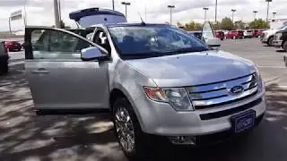 2010 Ford Edge Limited AWD 52k miles 3.5L v6 Sienna leather seats panoramic vista roof powerliftgate