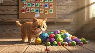 Small Wins: An Inspiring 3D Orange Cat Animation About Persistence