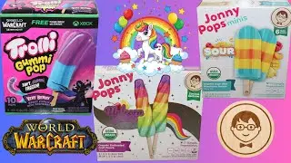 Trolli Gummi Pop Very Berry, Jonny Pops: Unicorn Twist & Sour Minis Review