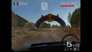 WRC Rally Evolved (PS2) - Italy SS2 with cockpit view