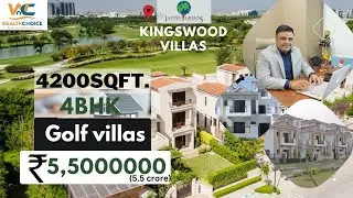JAYPEE KINGSWOOD #villas 4200sq.ft. 239#yard VILLAS IN WISHTOWN sector -128 #noida #realestate #sale