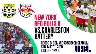 New York Red Bulls 2 vs. Charleston Battery