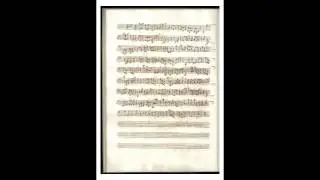 D. Galli Sonata 8 For Bassoon Solo 1691