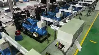 A total of 15MW! Fifteen 1000KW diesel generator sets, operating in parallel,