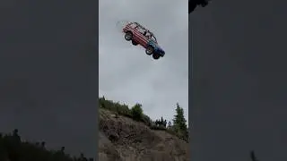 4th of July 2024 Alaska cliff car launch!