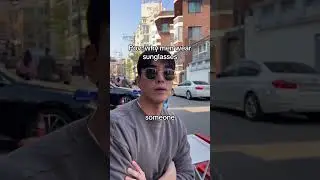 Why men wear sunglasses