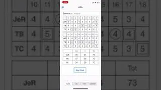 Digital Scoring: Sign and Save