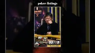 Painful bluff with missed draws in $15k Heads-up! #poker