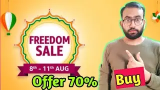 Amazon Freedom Sale 2020 | 20% Discount | upto 40% off, all smartphone big offers and discount
