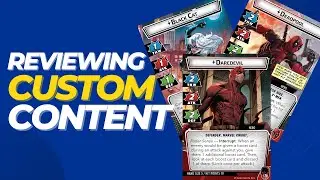 Review Custom Content for Marvel Champions