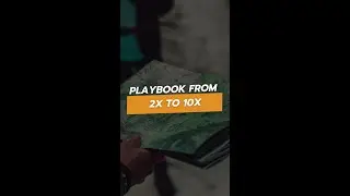 Playbook from 2x to 10x #shorts