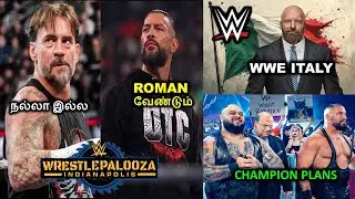 CM Punk Sucks Wrestlepalooza | Roman In Wrestlepalooza | WWE Italy PPV In 2026 | The Mega Khali