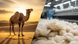 From Desert to Luxury &ndash; How Camel Wool Is Made | Inside Camel Wool Factory Process