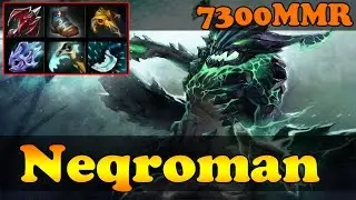 Dota 2 - Neqroman 7300 MMR Plays Outworld Devourer Vol 2 - Ranked Match Gameplay!