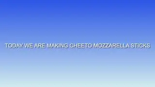 Cheeto Mozzarella Gamer Snack