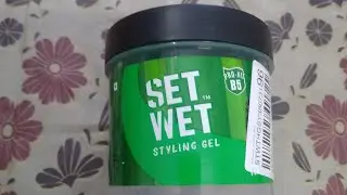 Set Wet Vertical Hold Hair Styling Gel 250 ml Review