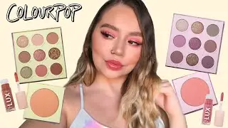 COLOURPOP CELESTIAL COLLECTION | SWATCHES, TUTORIAL + REVIEW | Makeupbytreenz