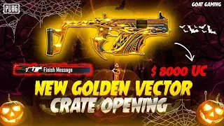 8000UC Vector Crate Opening | New Golden Vector Skin | New Vector Crate Opening | Golden Earl Vector