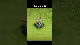 Maxing Eagle Artery From Level 1 to 7 || Mr Phantom Clashing #coc #shorts