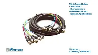 Kramer C-5BM/5BM-50 Mini Coax Cable Sales | Service | Repair | Exchange | Replacement