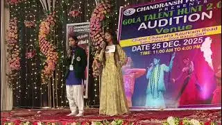 Students participated in Gola bazar Talent Hunt organised by Chandransh Foundation 