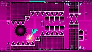 Sphere&rsquo;s buffed  Time Machine showcase #geometrydash #sphere #fyp #hard #frameperfect #timemachine 