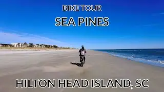 🚴&zwj;♂️ Stunning 4K Bike Ride at Sea Pines Trail, Hilton Head Island 🌴 Adventure Awaits!