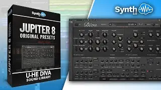 JUPITER 8 ORIGINAL PRESETS SOUND BANK | U-HE DIVA