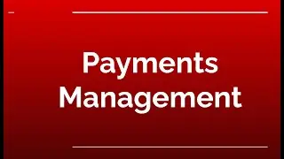 Payments Management