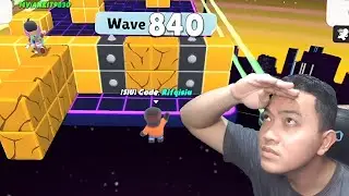 Live!!! Block Dash Endless With Pro Player Wave - Stumble Guys