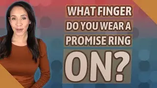 What finger do you wear a promise ring on?