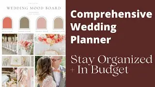 Digital Wedding Planner for Organized Brides: Canva Editable Templates