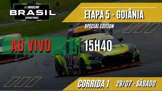 AO VIVO CORRIDA 1 - SPECIAL EDITON / ETAPA GOIÂNIA - NASCAR BRASIL