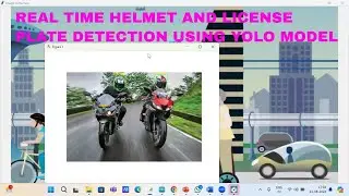 Real Time Helmet  and License plate  detection using yolo model | Final year projects in bangalore
