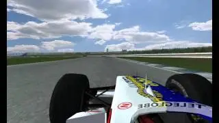[rFactor] F1 1999 Bar 001 @ Rockingham UK historic