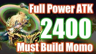 Full Power ATK 2400, You must build Momo for next season😉😉😉【Summoners War RTA】