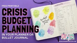BUDGET PLANNING | Working out your finances in a Crisis + Free printable!