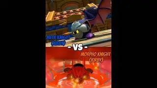 Meta Knight Vs Morpho Knight #kirby #metaknight #kirbyandtheforgottenland #nintendo #1v1edit #thanks