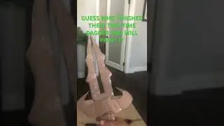 I made a two time dagger / ghost fire dagger