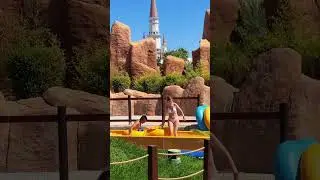 💥Magnificent Water Park Water Tower Slide Diving - Exciting Water World 🛟⚓ #waterpark #waterslide