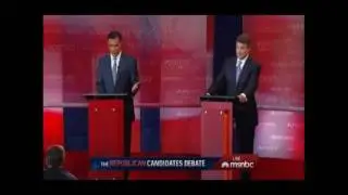 GOP Battle: Mitt Romney Vs Rick Perry