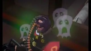 TF2 Unusual - Haunted Ghosts Pugilist's Protector - HD