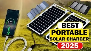 Top 5 Best Portable Solar Chargers 2025 - Solar Phone Charger for Camping & Hiking