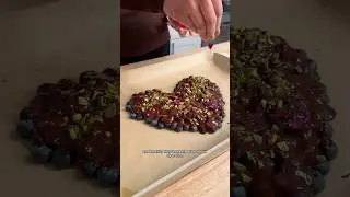 🌹Valentine&rsquo;s Frozen Blueberry Heart 🍫 #refinedsugarfree
