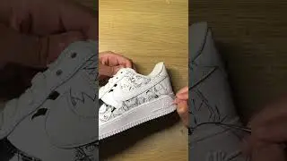 How to paint Edward Elric from FMA on Shoes, Painting Edward Elric #fma #fmabrotherhood #edwardelric