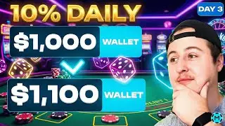 Day 3: My INSANE Dice Strategy Just Keeps Winning&hellip; How Long Can It Last? | DAILY STRATEGY