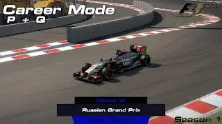 F1 2014 - Career Mode - Force India (Season 1) - Round 16: Russian Grand Prix (P + Q)