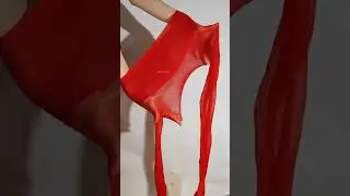 Ultra-Thin Seamless Glossy Polka-dot red Pantyhose#legs  #beauty#nylon#stockings#fashion#pantyhose